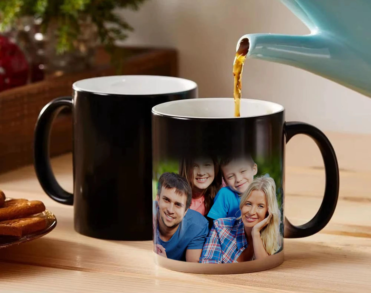 Personalized Photo Mug custom pictures Ceramic Color Changed Cup Family Gift Mug Wedding anniversary Mugs