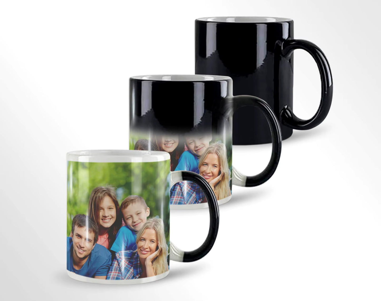 Personalized Photo Mug custom pictures Ceramic Color Changed Cup Family Gift Mug Wedding anniversary Mugs