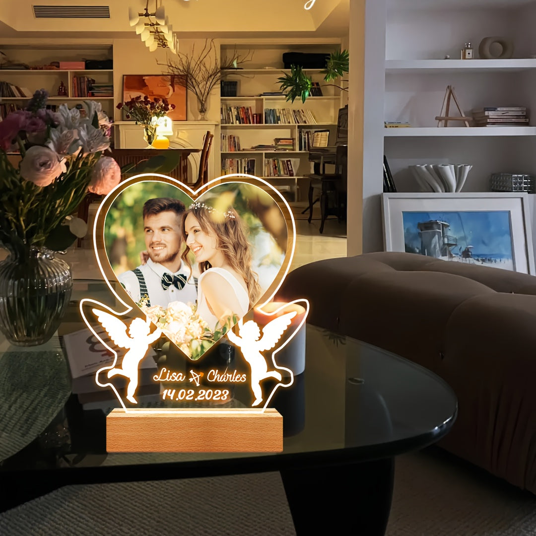 Personalized Custom Photo LED Night Light