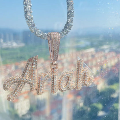 Personalized alphanumeric necklace