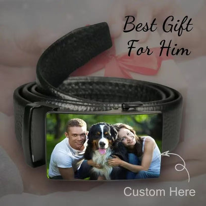 Personal customized picture belt