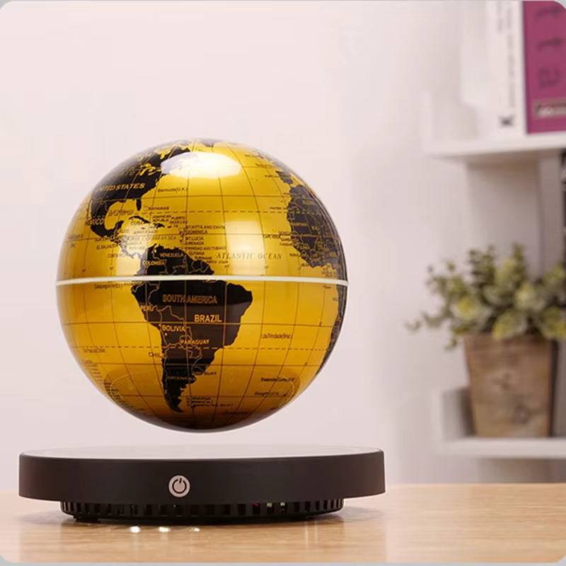 Levitating Lamp Magnetic Levitation Globe LED Earth Floating Rotating Globe Bedside Novelty Christmas Gifts Galactic starry sky