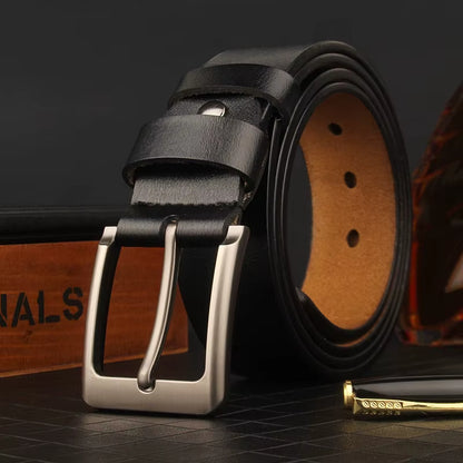 Personalized Any Text Men'S Belt Custom Engraved Leather Belt