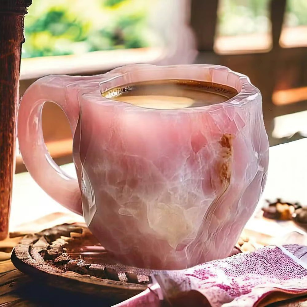 Multi-Colored Mineral Crystal Coffee Mug